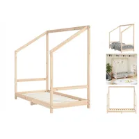 VidaXL Kinderbett 80 x 160 cm Kiefer massiv braun