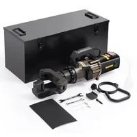 Vevor Elektrischer hydraulischer Bewehrungsbieger, tragbare 2000-W-Bewehrungsbiegemaschine, Biegen von bis