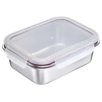 Westmark Frischhaltedose silber 16,6 x 7,0 x 21,7 cm