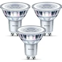 Philips LED-Lampe Classic Spot 3.5W/827 (35W) 36° 3-pack GU10