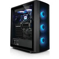 Thermaltake FTW J25i 5060, Gaming-PC - schwarz/transparent, Windows 11