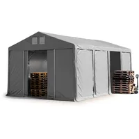 TOOLPORT 6x8 m Zelthalle mit 3m Seitenhöhe pvc Plane