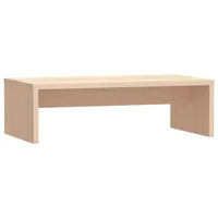 VidaXL Monitorständer 50x27x15 cm Massivholz Kiefer
