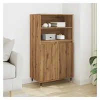 VidaXL Highboard Artisan-Eiche 60x36x110 cm Holzwerkstoff
