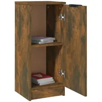 VidaXL Sideboard Räuchereiche 30x30x70 cm Holzwerkstoff