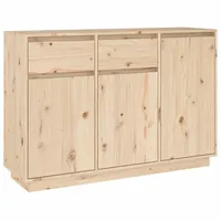 VidaXL Sideboard 110x34x75 cm Massivholz Kiefer