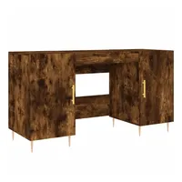 VidaXL Schreibtisch Räuchereiche