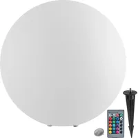 Tectake Kugelleuchte Luminous Globe, LED, mit Fernbedienung - M