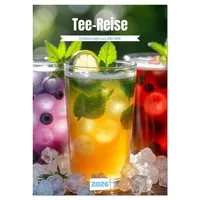 Calvendo Tee-Reise - Entdeckungen aus aller Welt (Tischkalender 2026