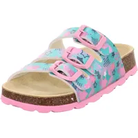 Superfit Fussbettpantoffel HELLGRÜN/Mehrfarbig 7520, 33
