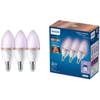 Philips WIZ Leuchtmittel E14 Kerzenform 2.200 K 470 lm
