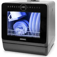 Duronic DW5 BK Tischgeschirrspüler (freistehend, 550 mm)