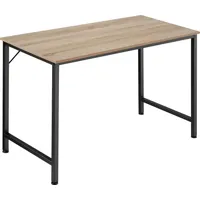 Tectake Schrebitisch, Industrial Style, große Beinfreiheit, Höhe 75,5 cm