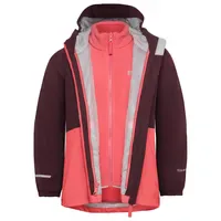 Jack Wolfskin Iceland 3in1 Jacke Sunset Coral 164