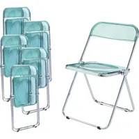 [en.casa] Klappstuhl Pornainen 6 Stk. Mintgrün