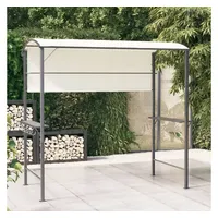 VidaXL Pavillon mit Dach 220x110x200 cm Creme