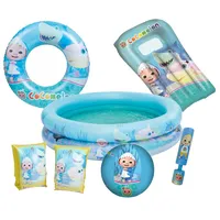 Happy People Großes Cocomelon Badeset – Pool, Luftmatratze &
