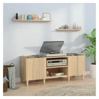 VidaXL Plattenschrank Sonoma-Eiche 121x38x48 cm Holzwerkstoff