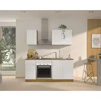 Gami Küchenzeile 180 cm weiß