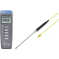 VOLTCRAFT K101 + TP 208 Temperatur-Messgerät Fühler-Typ K