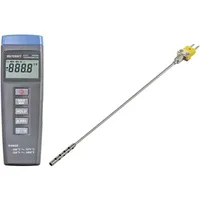 VOLTCRAFT K101 + TP 201 Temperatur-Messgerät Fühler-Typ K
