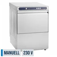 GastroHero Geschirrspülmaschine ECO 50x50 cm Korbmaß mit Reiniger- Klarspüldosierer