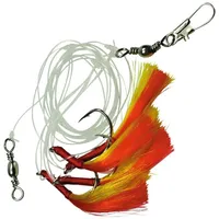 Dieter Eisele Makrelenvorfach 4 Haken 3/0 120cm 0,80mm Einheitsfarbe