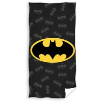 Batman Badetuch 70 x 140 cm schwarz
