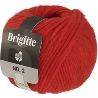 Lana Grossa Brigitte NO. 2 Häkelwolle, 140 m rot