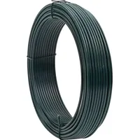VidaXL Zaunbindedraht Grün 33 m PVC-beschichteter Stahl Vidaxl