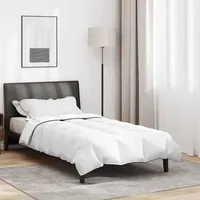 VidaXL Winterbettdecke Weiß 140 x 220 cm Feder