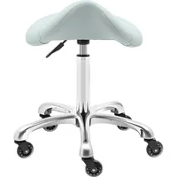 Physa Sattelhocker YORK PISTACHIO ergonomischer Rollhocker höhenverstellbar