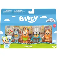 Moose Toys 300310 - BLUEY-Spielfiguren 4er-Pack S13 Pavlova Let