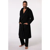 Jp1880 Bademantel in schwarz 6XL