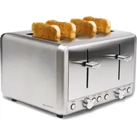 Champion Toaster 4 Scheiben 1000W BR420 Edelstahl - Silber