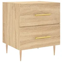 VidaXL Nachttisch Sonoma-Eiche 40x35x47,5 cm Holzwerkstoff