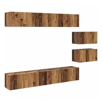 VidaXL - TV-Schrank-Set 8 pcs Altholz 60 x 30