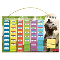 ROTH KlippuKlar-Stundenpläne Steck Fix \"Tyrannosaurus\""