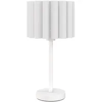 Homcom Tischlampe Weiß