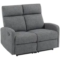 Homcom 2-Sitzer Relaxsessel Fernsehsessel Liegesessel mit Liegefunktion Chenille-Optik für