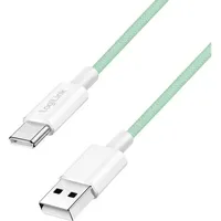Logilink USB-C auf USB-A 1,5 m Grün