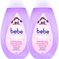 Bebe 2 x bebe Zartpflege Stärkendes Shampoo & Spülung
