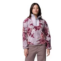 Columbia Sequoia Grove Printed Hoodie Shale Purple Blossoming S