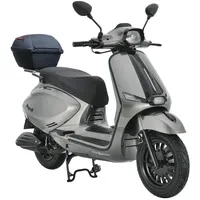 Alpha Motors Napoli 125 ccm 85 km/h Silber-Schwarz inkl.