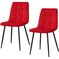 Hti-Living Stuhl Mesa Velvet 2er-Set