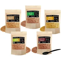 PINI Räucherchips Set 5 x 1 l Buche Kirsche