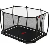 Dino Cars Trampolin Flat Level inkl. Sicherheitsnetz