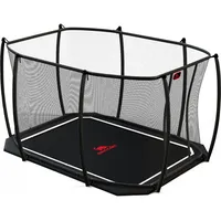 Dino Cars Trampolin Flat Level inkl. Sicherheitsnetz