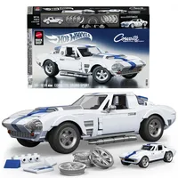 Mattel Brick Shop Hot Wheels Elite SERIES Corvette Grand