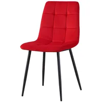 Hti-Living Stuhl Mesa Velvet Rot